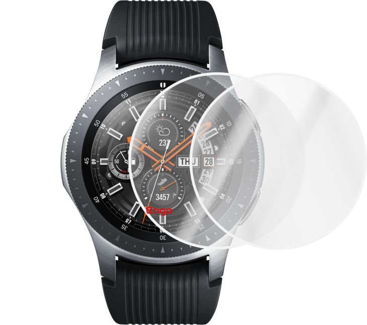 Samsung Galaxy Watch 46mm Ekran Koruyucu Şeffaf TPU Film 2 Adet